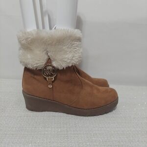 Michael Kors Ankle Boots Wedge Girls Size 3